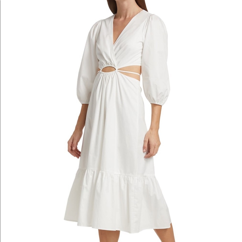 ASTR Rosewood cutout dress